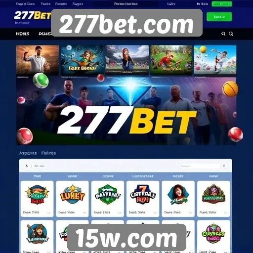 Variedade de jogos disponíveis em 277bet